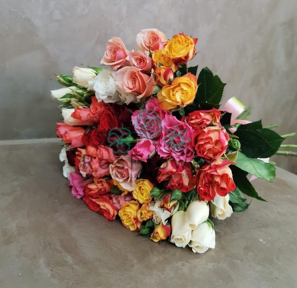 Букет цветов из: Розы в Богородицке