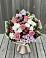 Букет цветов из: Альстромерии, Гвоздики, Розы и Хризантемы в Богородицке
