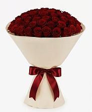 Букет 101 Бордовая роза Блэк Бакарра в Богородицке