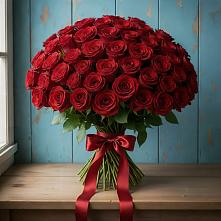 Букет Красные розы Блэк Меджик в Богородицке