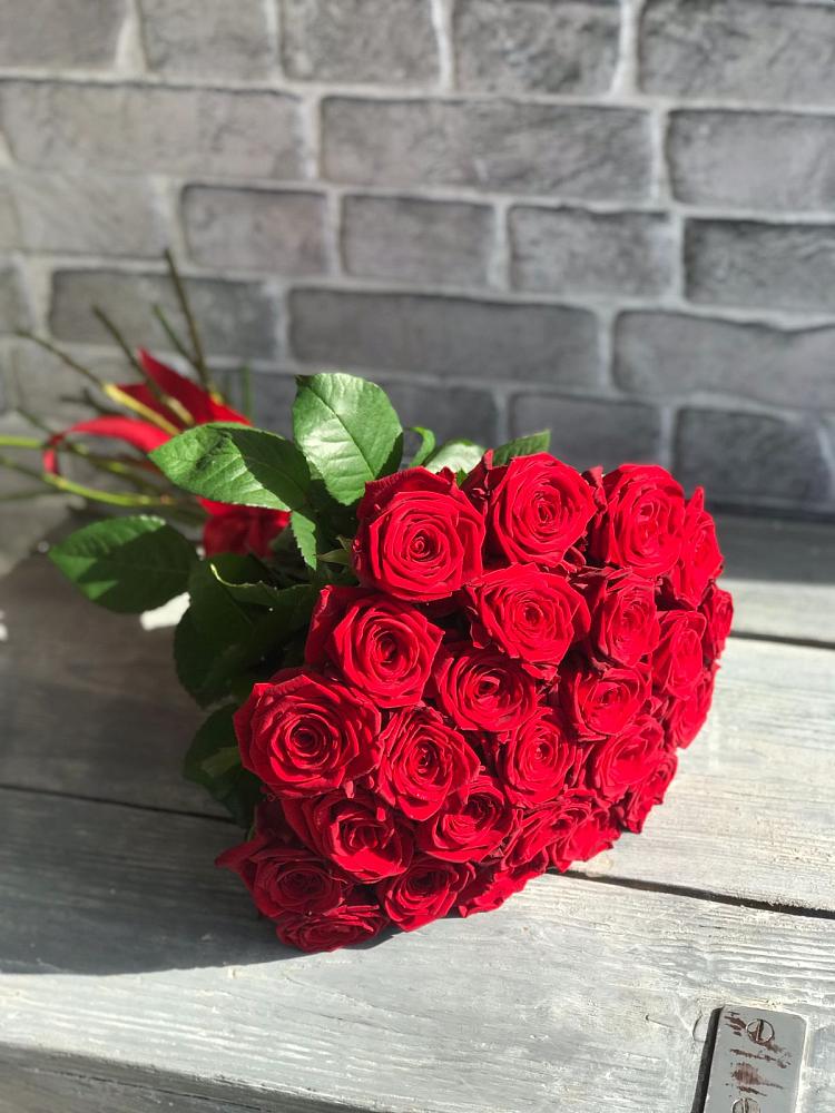 Букет Красные розы Фридом в Богородицке