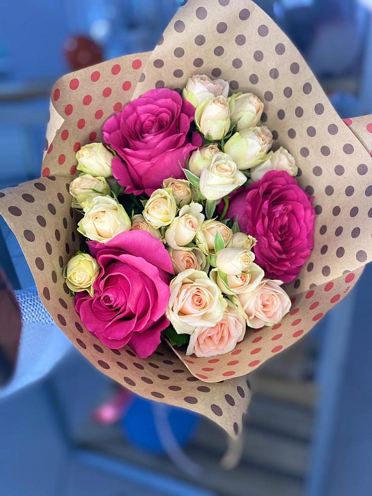 Букет цветов из: Розы в Богородицке