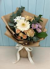 Букет цветов из:  Герберы и Хризантемы в Богородицке