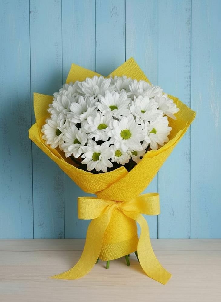 Букет цветов из: Хризантемы в Богородицке