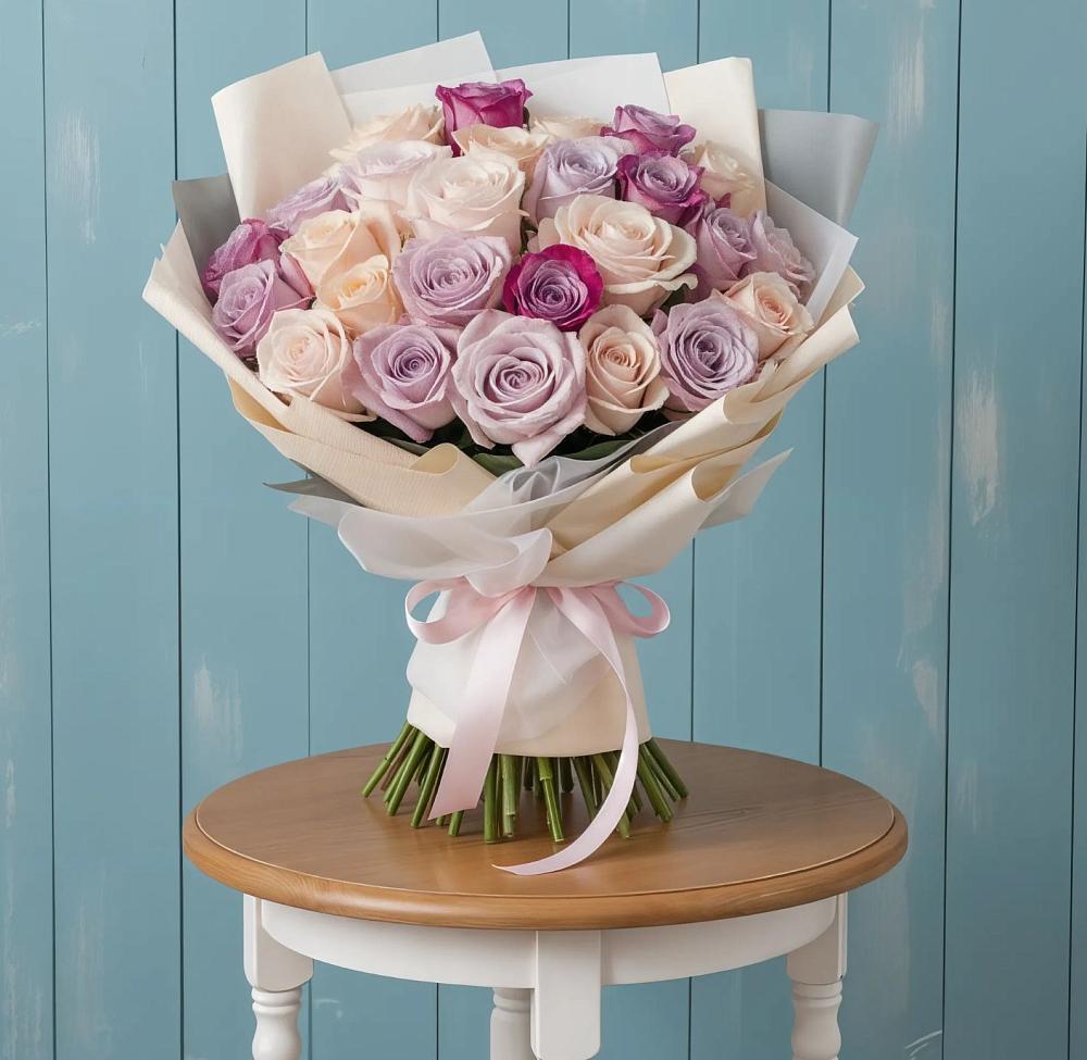 Букет цветов из: Розы в Богородицке