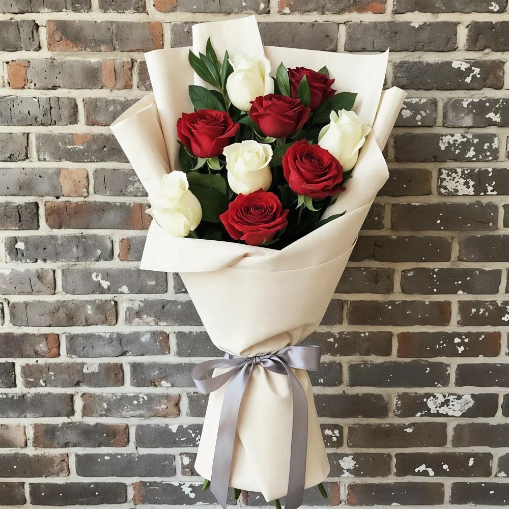 Букет цветов из: Розы в Богородицке