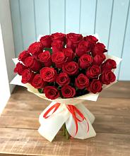 Букет 29 Красных роз в Богородицке