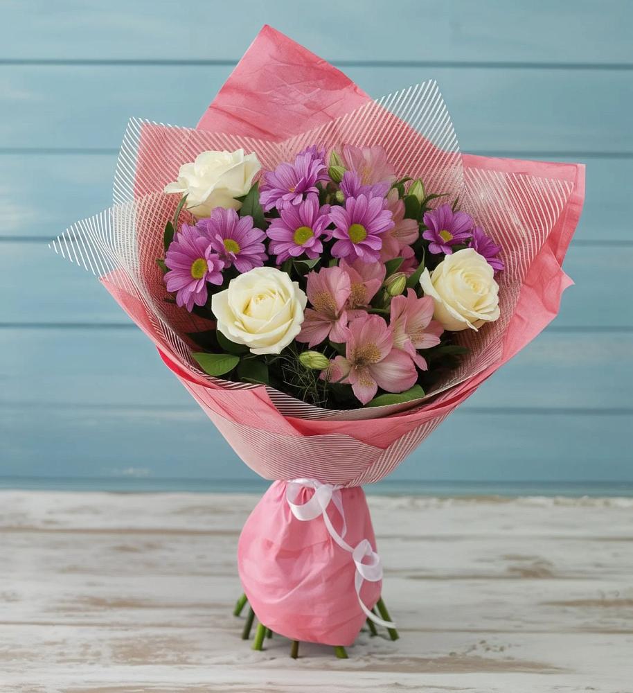 Букет цветов из: Герберы в Богородицке