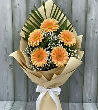Букет цветов из:  Герберы в Богородицке