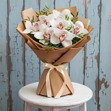 Букет цветов из:  Орхидеи и Розы в Богородицке